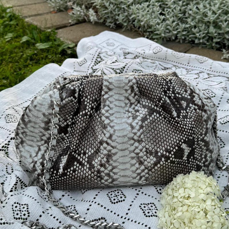 Python Clutch Large - Etsy