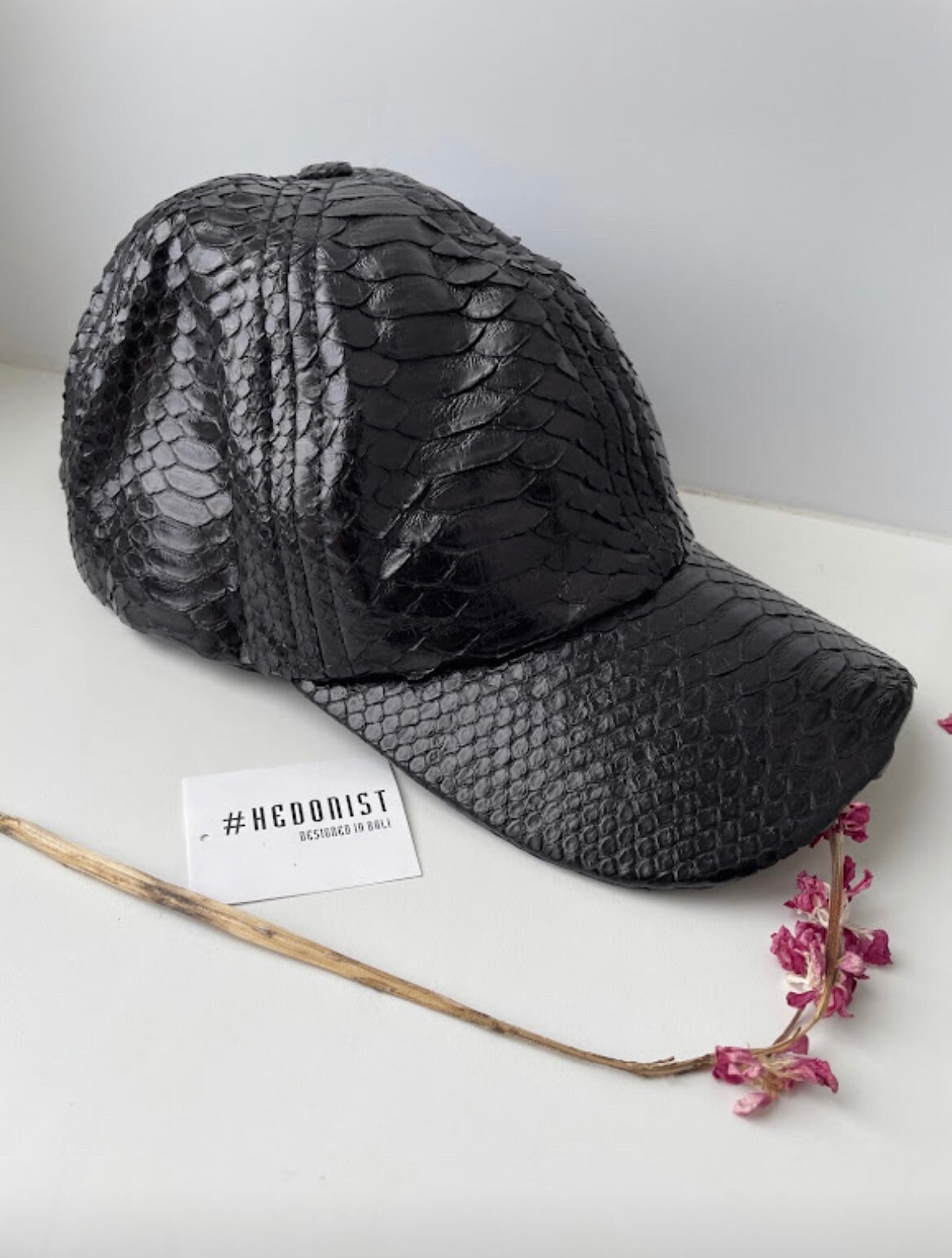 Genuine Python Skin Women Baseball Cap | Women Accessories | Exotic ...