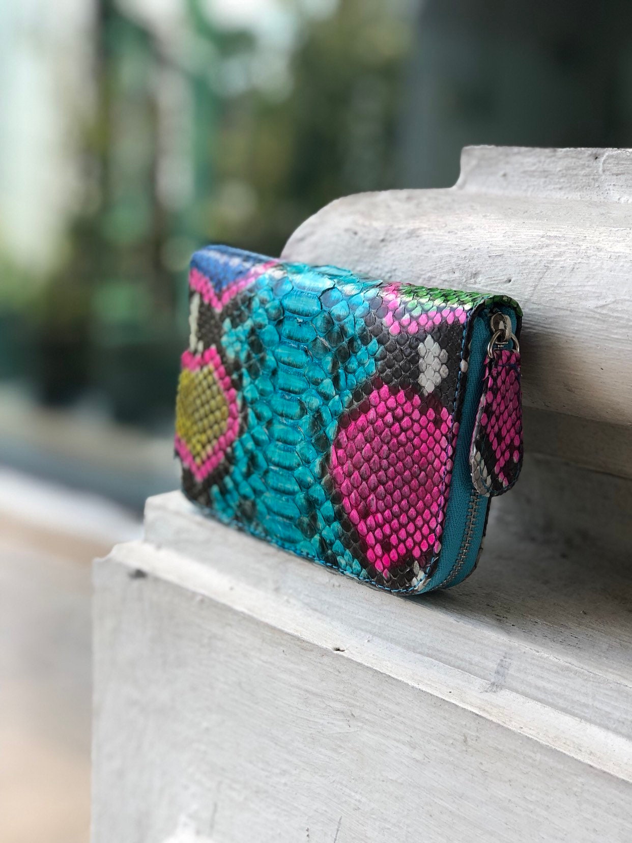 小物 HTC Wallet Chain #32 Flower Turquoise HTC Wallet Chain #32 Flower Turquoise ¥25,520(税込