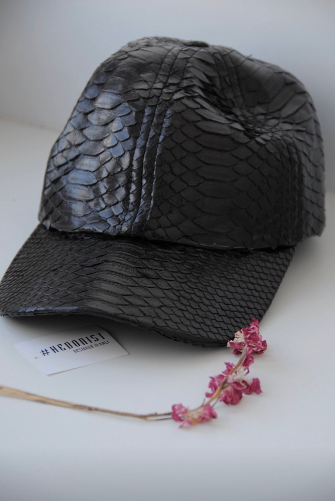 Genuine Python Skin Women Baseball Cap | Women Accessories | Exotic ...
