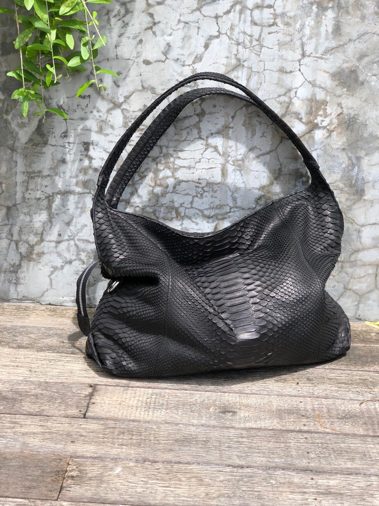 Python hobo best sale bag