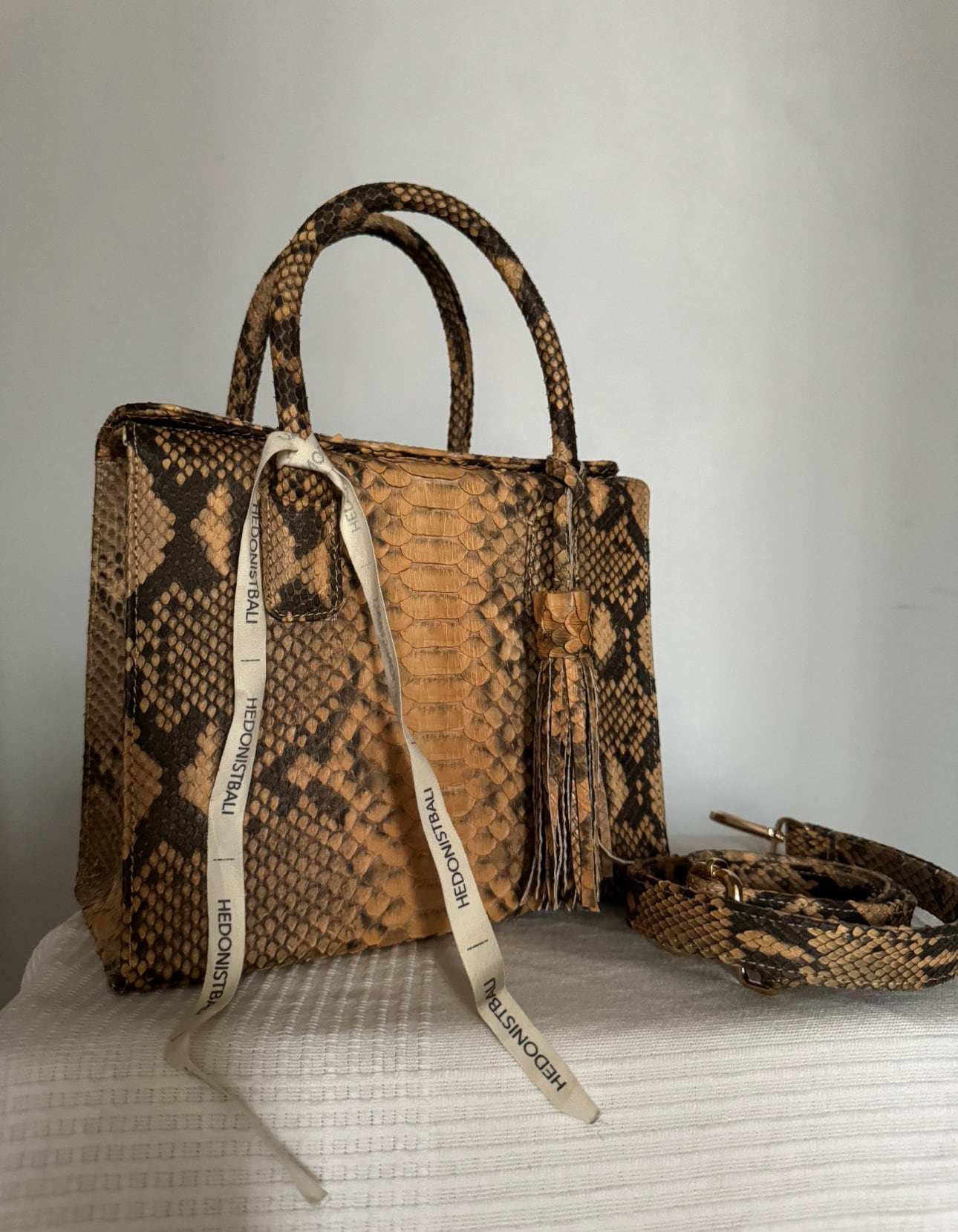 Elegant Brown Snakeskin Women\'s Bag MYHOZEE Crossbody Bags for Women - Snake Printed Clutch  main image 3