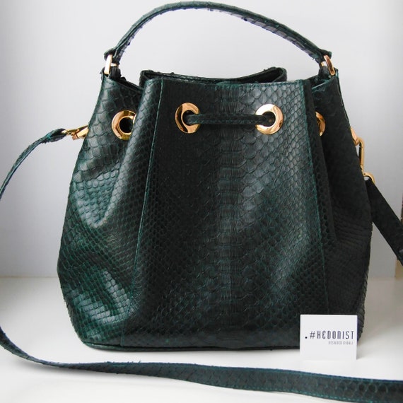 Dark green designer bag hotsell