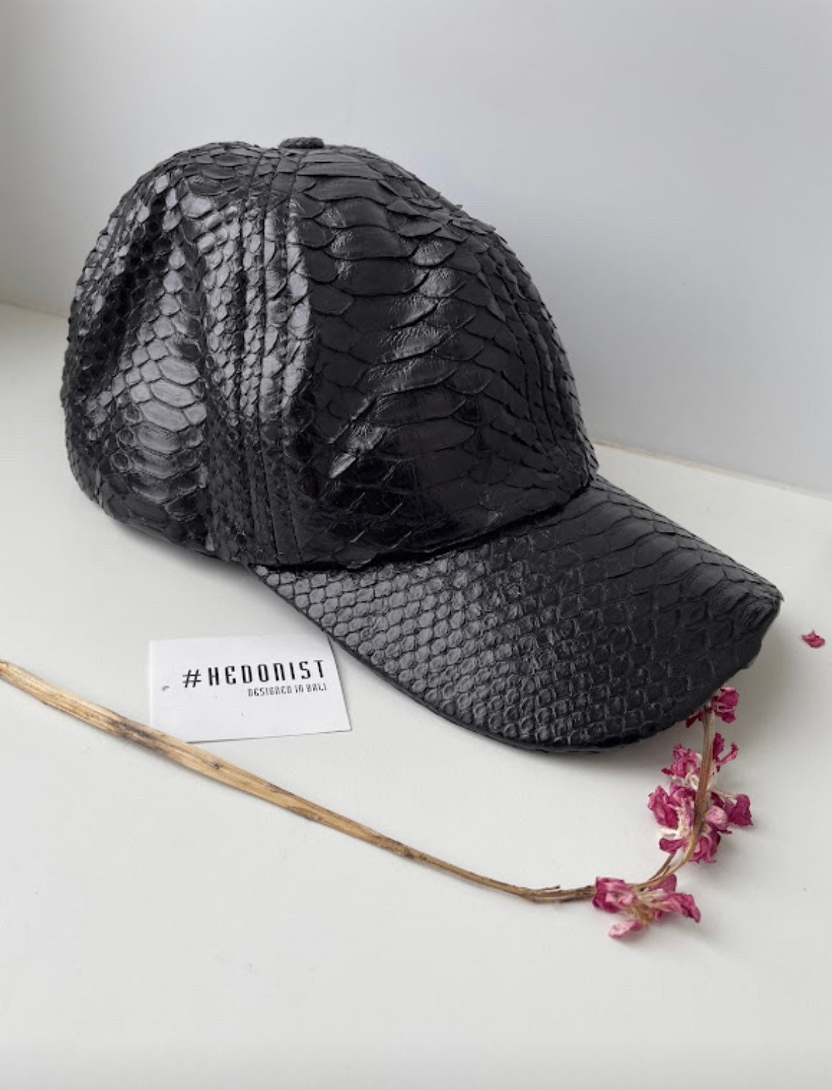 Genuine Python Skin Women Baseball Cap | Women Accessories | Exotic ...