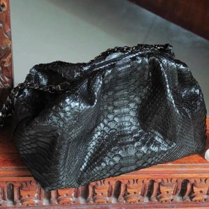 Python Leather Pouch - Etsy Python Leather Pouch - Etsy