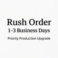 Rush Order  Priority Processing 1–3 Business Days | Expedited Handmade Production product logo