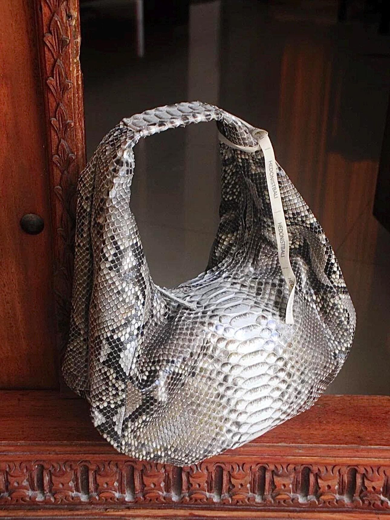 Snakeskin Hobo Bags - Etsy