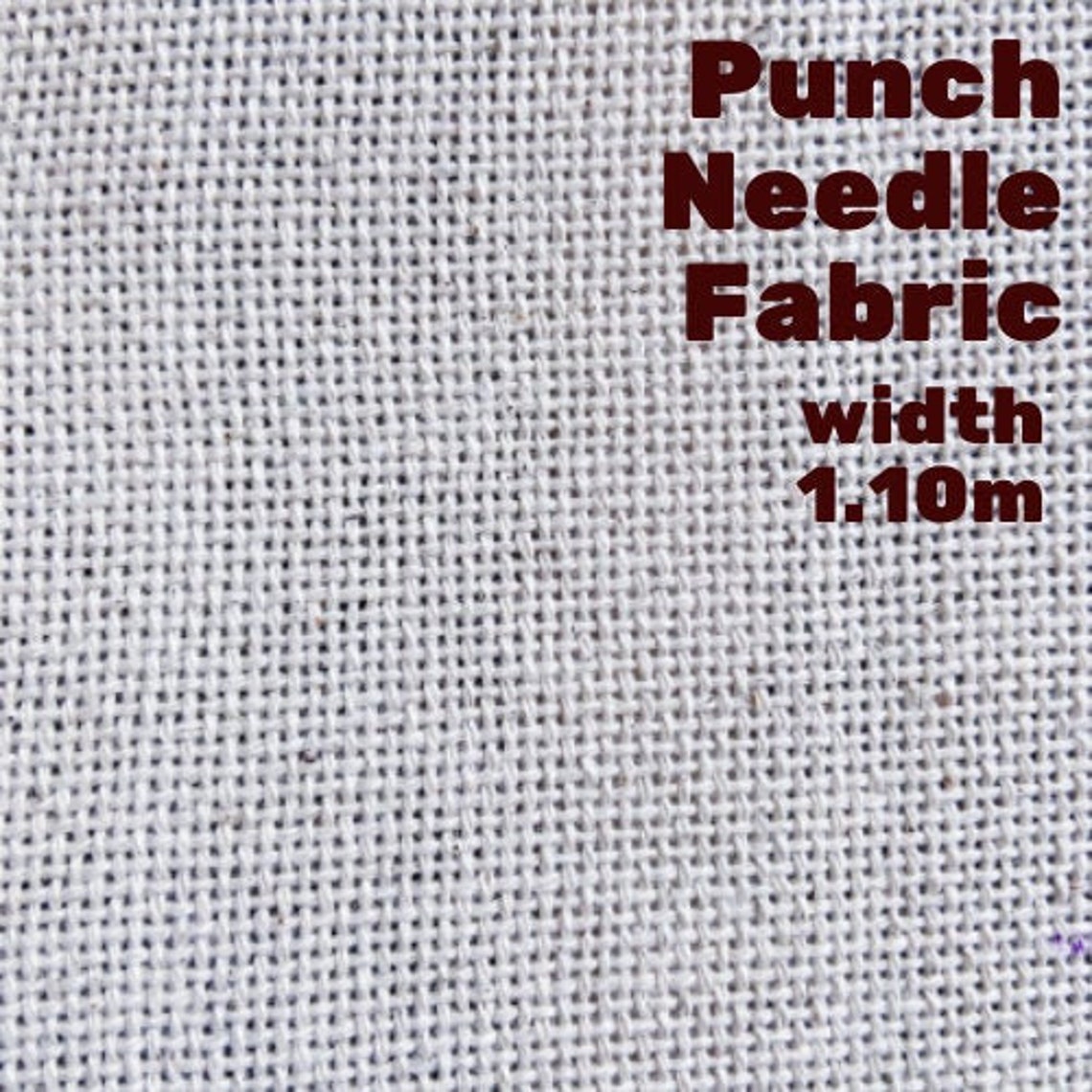 Punch Needle Fabric Tufting cloth &100 Cotton 1.10m width Etsy