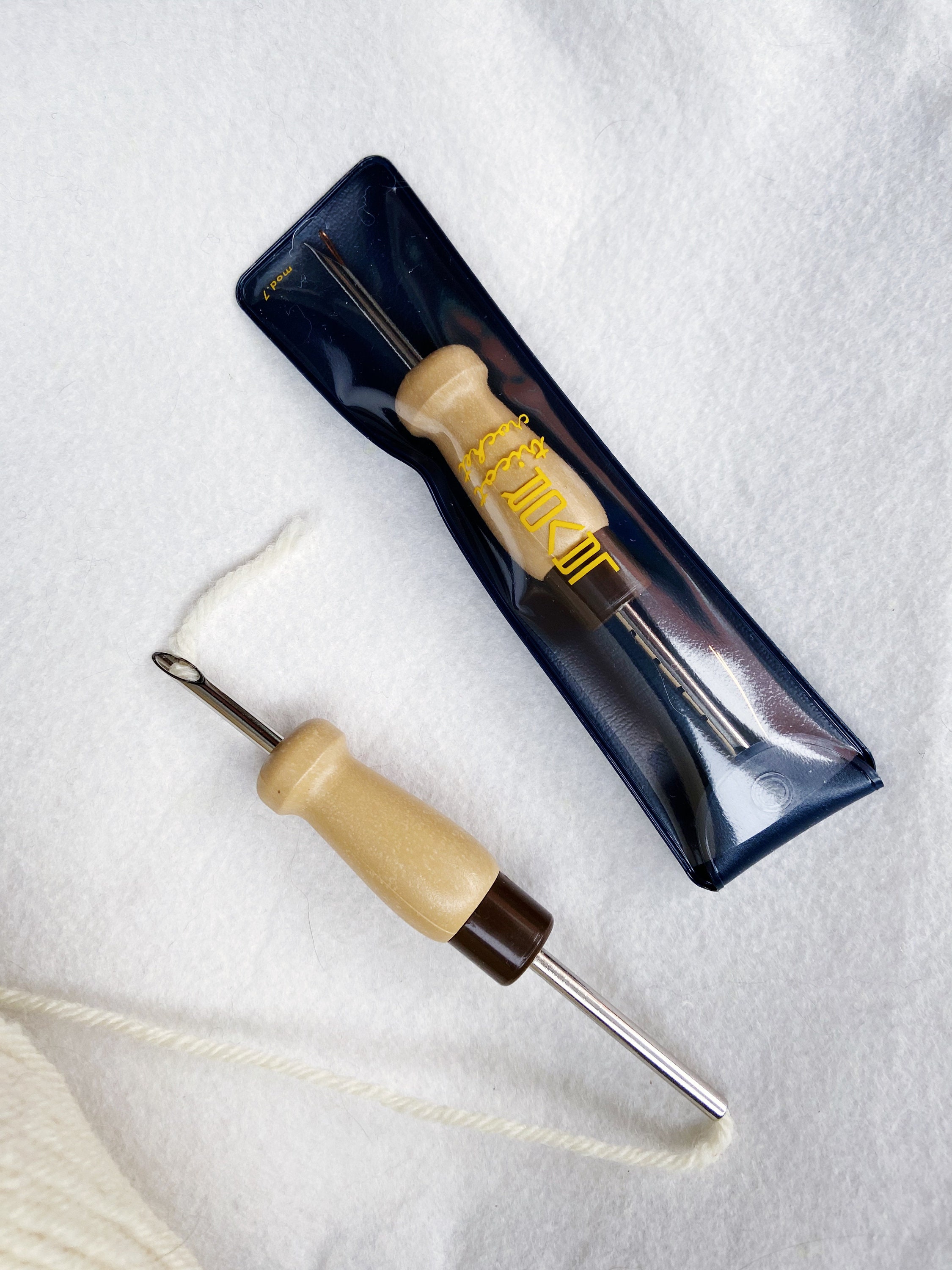 Nogeqi Set Da 13 Aghi Punch Per Ricamo: Kit Regolabile Per Principianti Con Manico In Legno