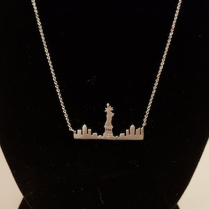 New York Skyline Necklace