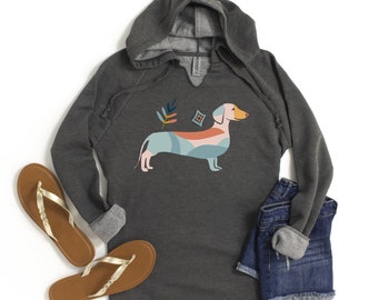 dachshund hoodie women's