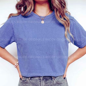 Comfort Colors Tee, Soft Cotton Women's T-Shirts 1717