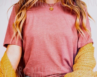Bella Canvas T-Shirts, Soft Bella Tees for Women, Ringspun Unisex T-Shirts, Women's Tees Basics, Blank Bella Tees, Bella Crewneck 3001