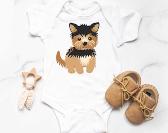 Vintage Yorkshire Terrier Unisex Baby Sleep and Play Bodysuit Jumpsuit Outfits