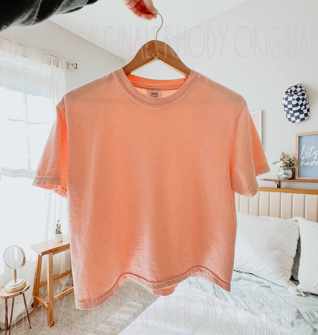 ★KODAK★ Breeze Light Color Film Crop T-Shirt Women IVORY Comfort Colors Cropped Tshirt, Boxy Crop Shirt, Soft Women's