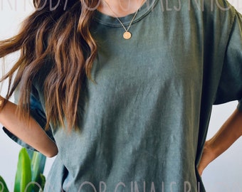Comfort Colors Shirt, Oversized Boho Tees, Comfort Colors Blank Tee, Soft Women&#39;s Oversized T Shirt, Comfort Colors Neutral Shirts 1717