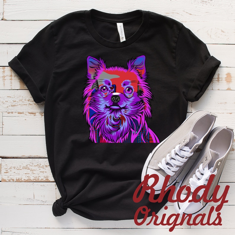 Dog Lover Gift Colorful Chihuahua Tee for Kids and Adults Chihuahua Shirt ToddlerYouthAdult Chihuahua Dog Shirt- Chihuahua Gift