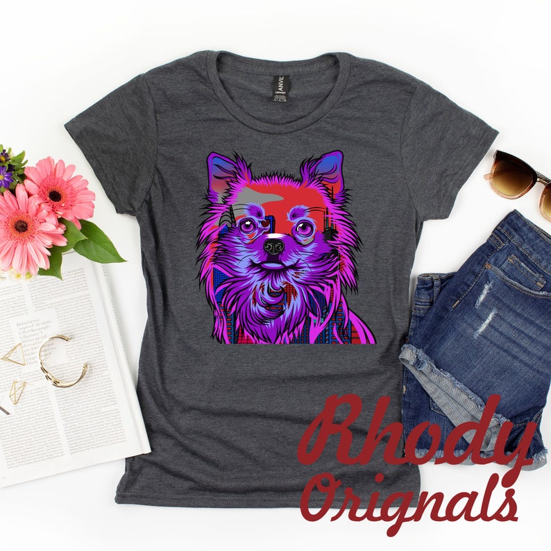 Dog Lover Gift Colorful Chihuahua Tee for Kids and Adults Chihuahua Shirt ToddlerYouthAdult Chihuahua Dog Shirt- Chihuahua Gift