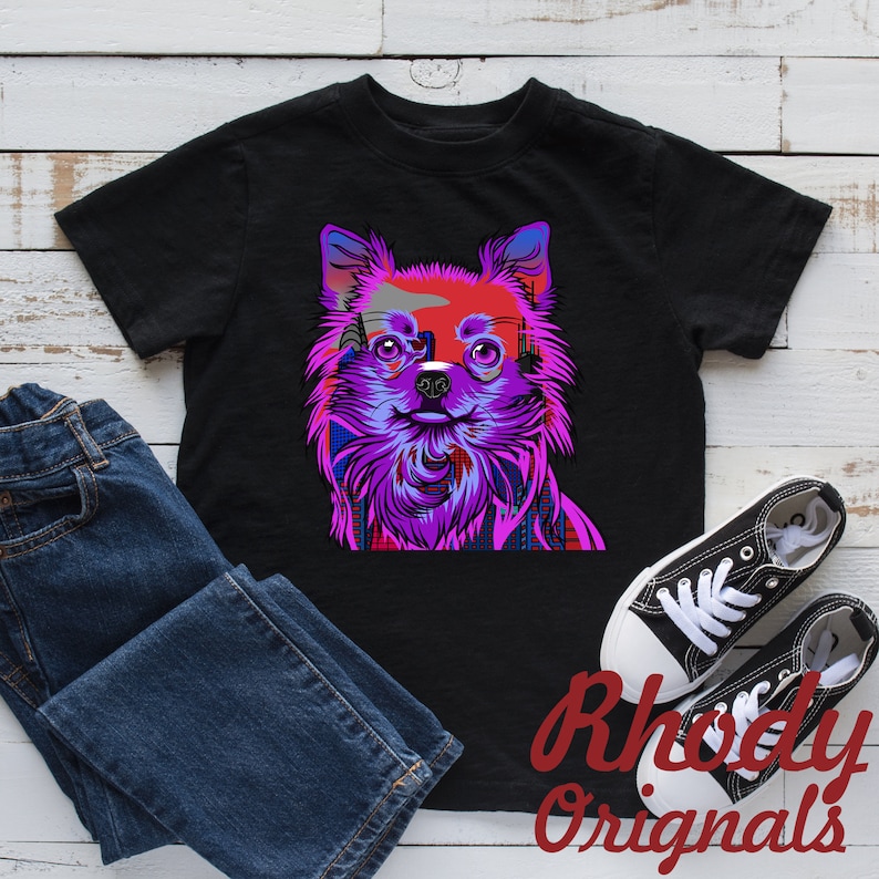 Dog Lover Gift Colorful Chihuahua Tee for Kids and Adults Chihuahua Shirt ToddlerYouthAdult Chihuahua Dog Shirt- Chihuahua Gift