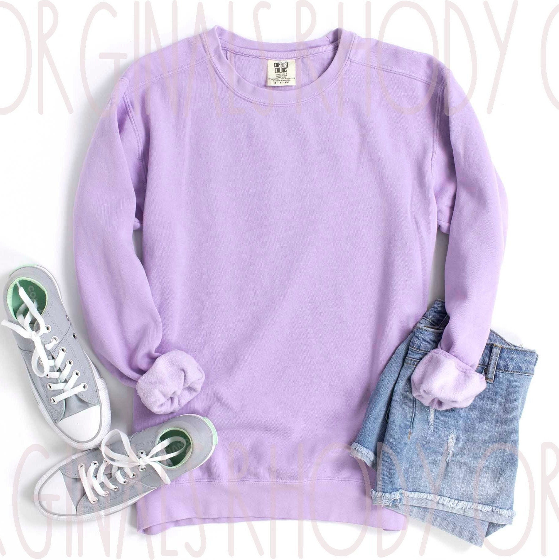 Comfort Colors Sweatshirt, Cozy Oversized Crewneck Comfort Colors Sweatshirt, Cozy Oversized Crewneck