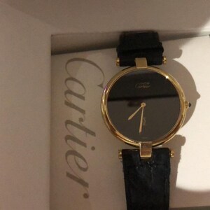 CARTIER Vermeil Colisee Quartz 