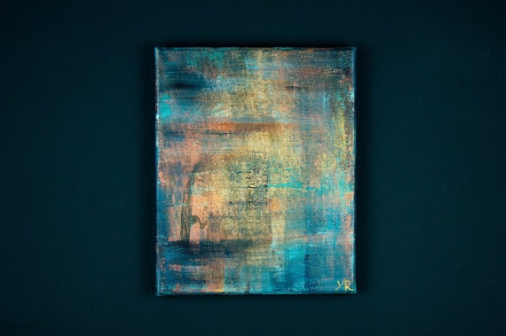 TREMOLO // Gemälde Abstrakt Acryl auf Leinwand // 30x24cm