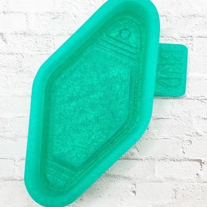 Motel Key Mold w/ insert  - Silicone Mold for Freshies, Candles, Aroma Beads, Freshie Mold, Candle/Wax Mold, Aroma Bead Mold