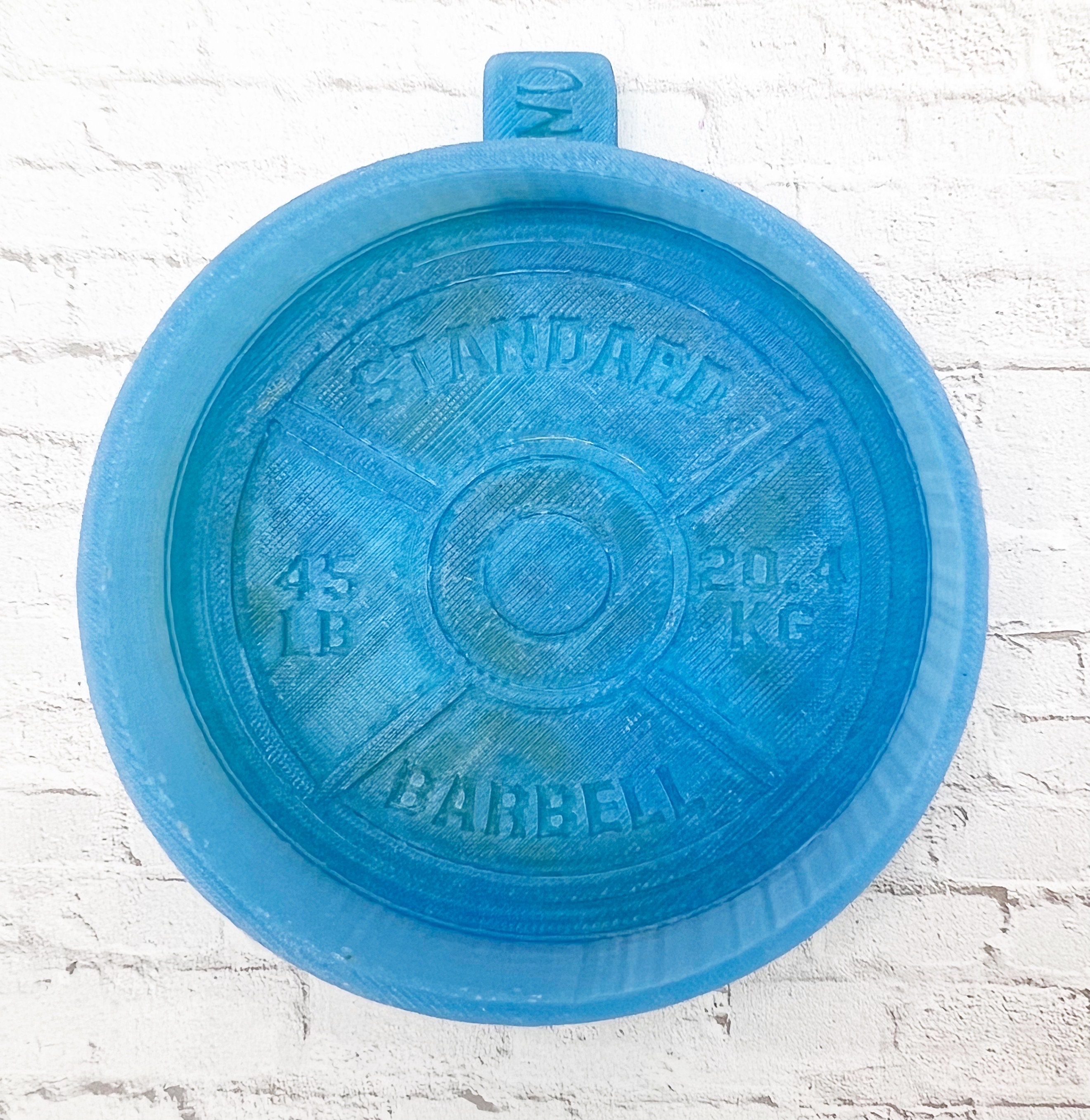 Gym Weight Silicone Mold for Freshies, Candles, Aroma Beads, Freshie