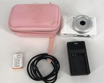 Cámara digital Sony ZV-1F de 20,1 MP (excelente estado, con batería y estuche)