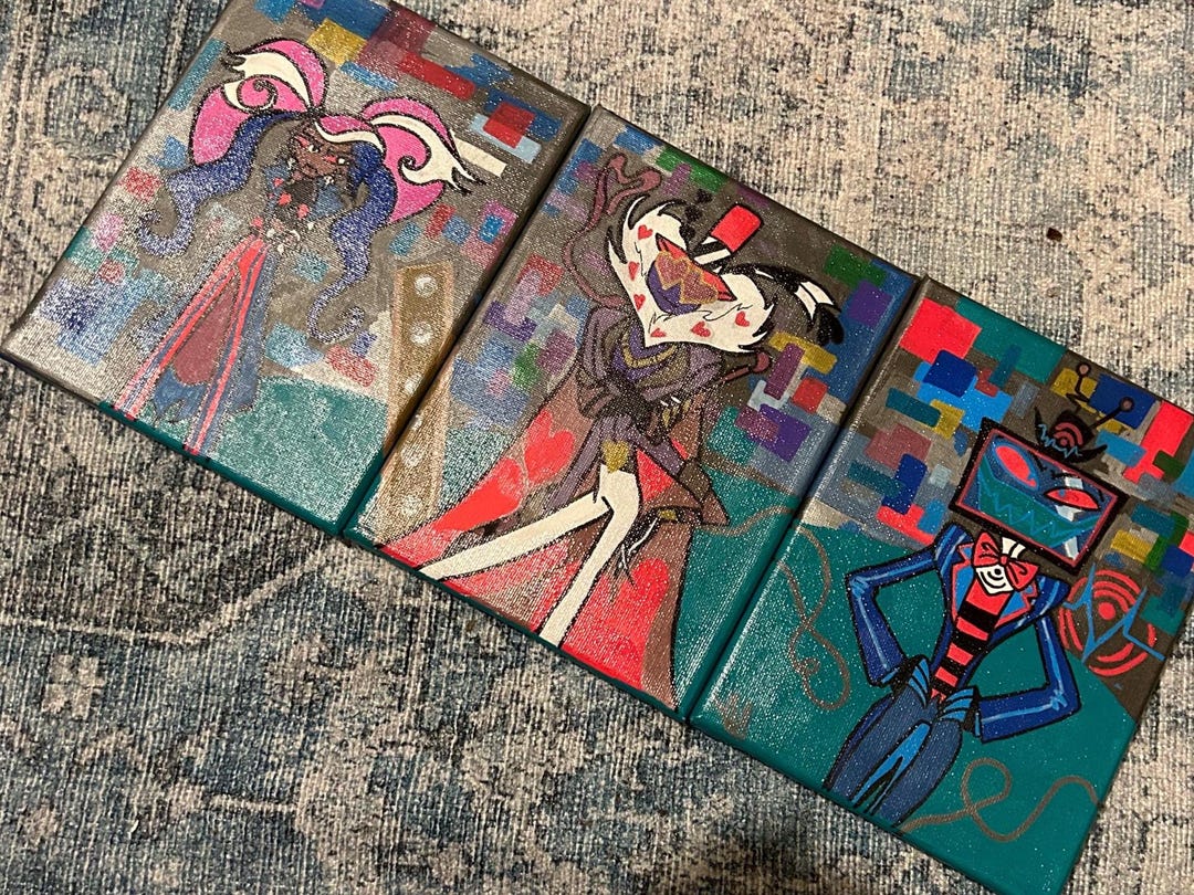 Hazbin Hotel Art - Etsy