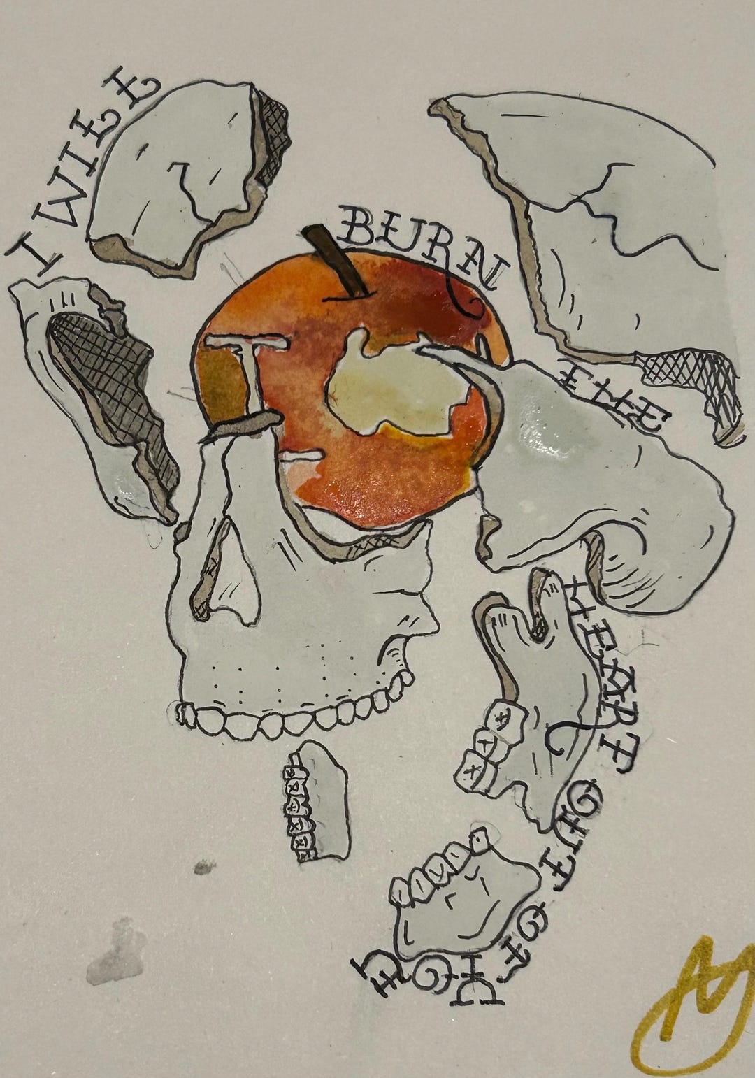 Moriarty Tattoo Art Print - Etsy, image size:1080x1542