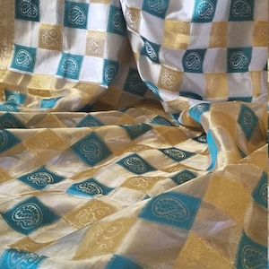 Semi Kanchipuram Silk Saree / Checks Saree / Gharchola Saree in Kanchipuram Silk