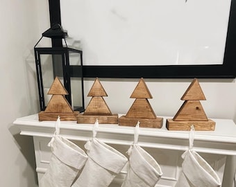 Special Walnut Stocking Holder | Stocking | Home Decor | Christmas Tree Stocking Holder | Christmas Stocking Holder for Your Mantle