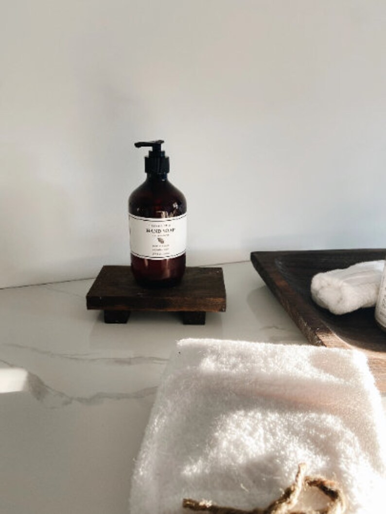 MINI Wooden Tray Wooden Soap Stand Mini Wooden Riser Stand Etsy