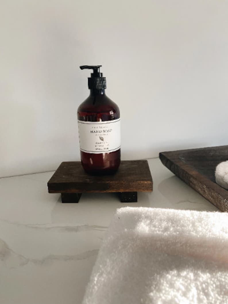 MINI Wooden Tray Wooden Soap Stand Mini Wooden Riser Stand Etsy