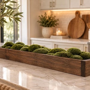 Plateau pour manteau de cheminée, plateau pour centre de table en bois bas, plateau pour bougies de ferme, décoration de table rustique, plateau pour centre de table en bois de saison longue, décoration de ferme