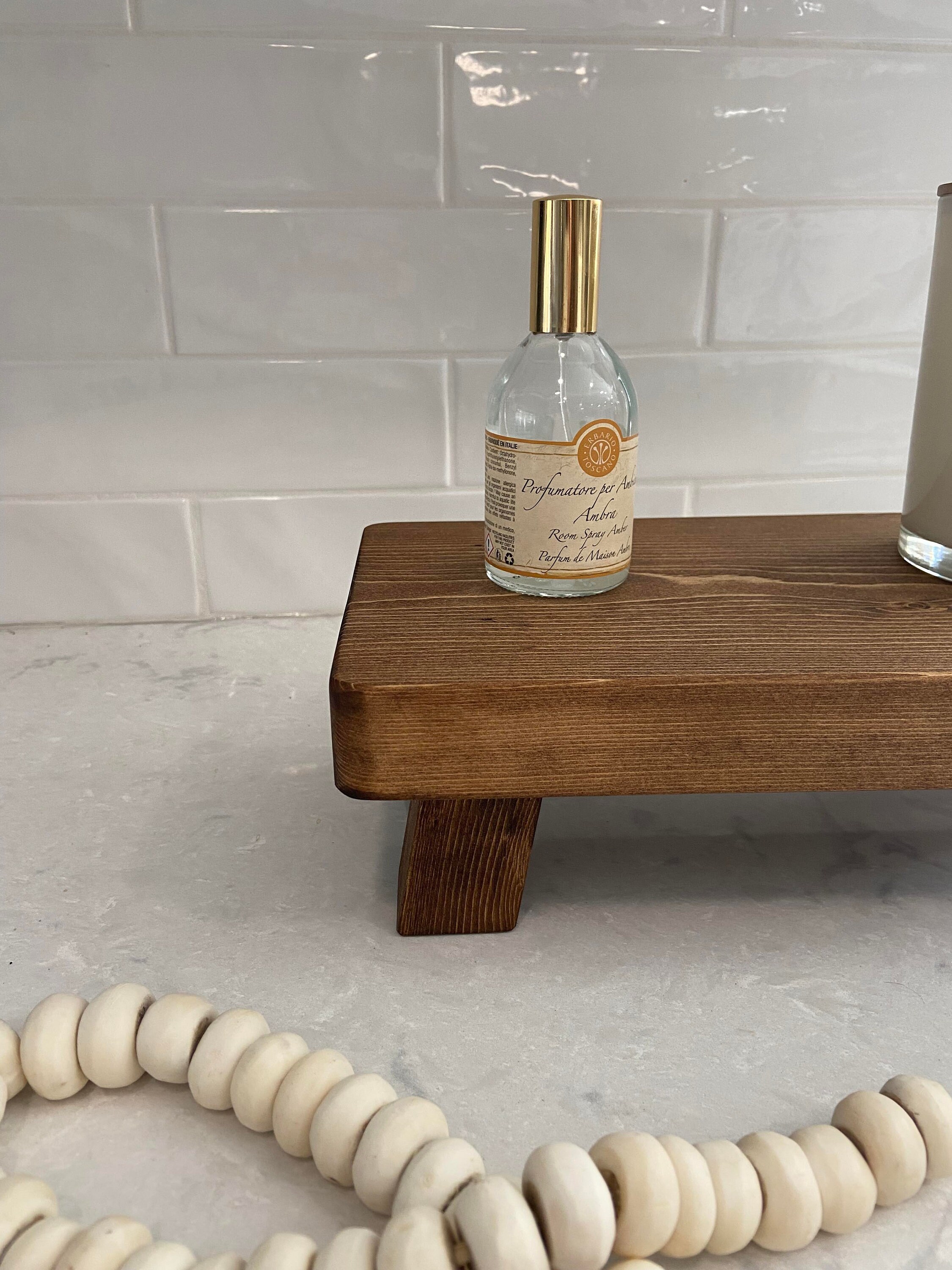 Display Stool | Wooden Decor | Wooden Riser | Brown Wooden Riser ...