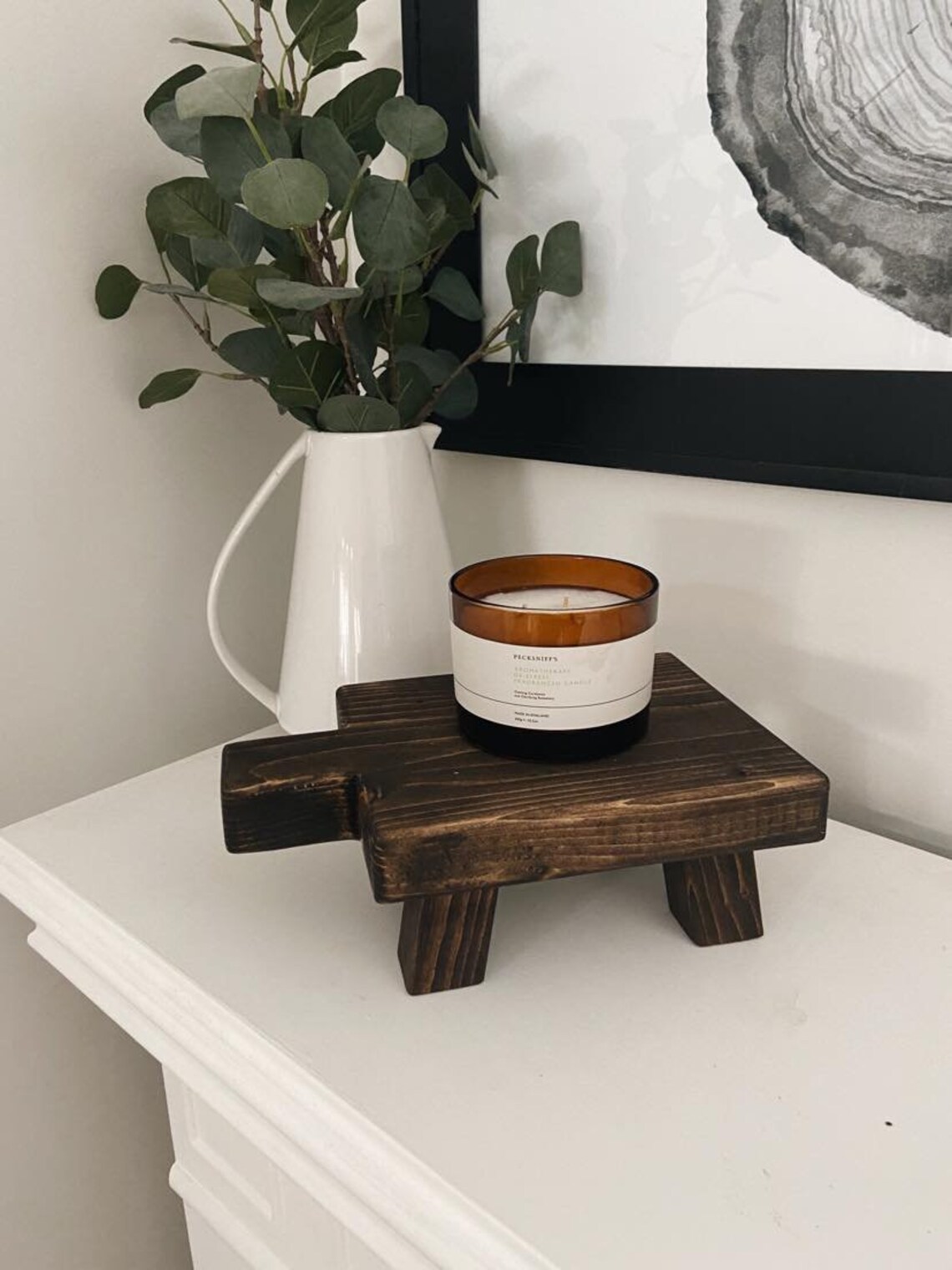 Mini Display Stool | Mini Display Stool | Wooden Riser | Wooden Decor ...