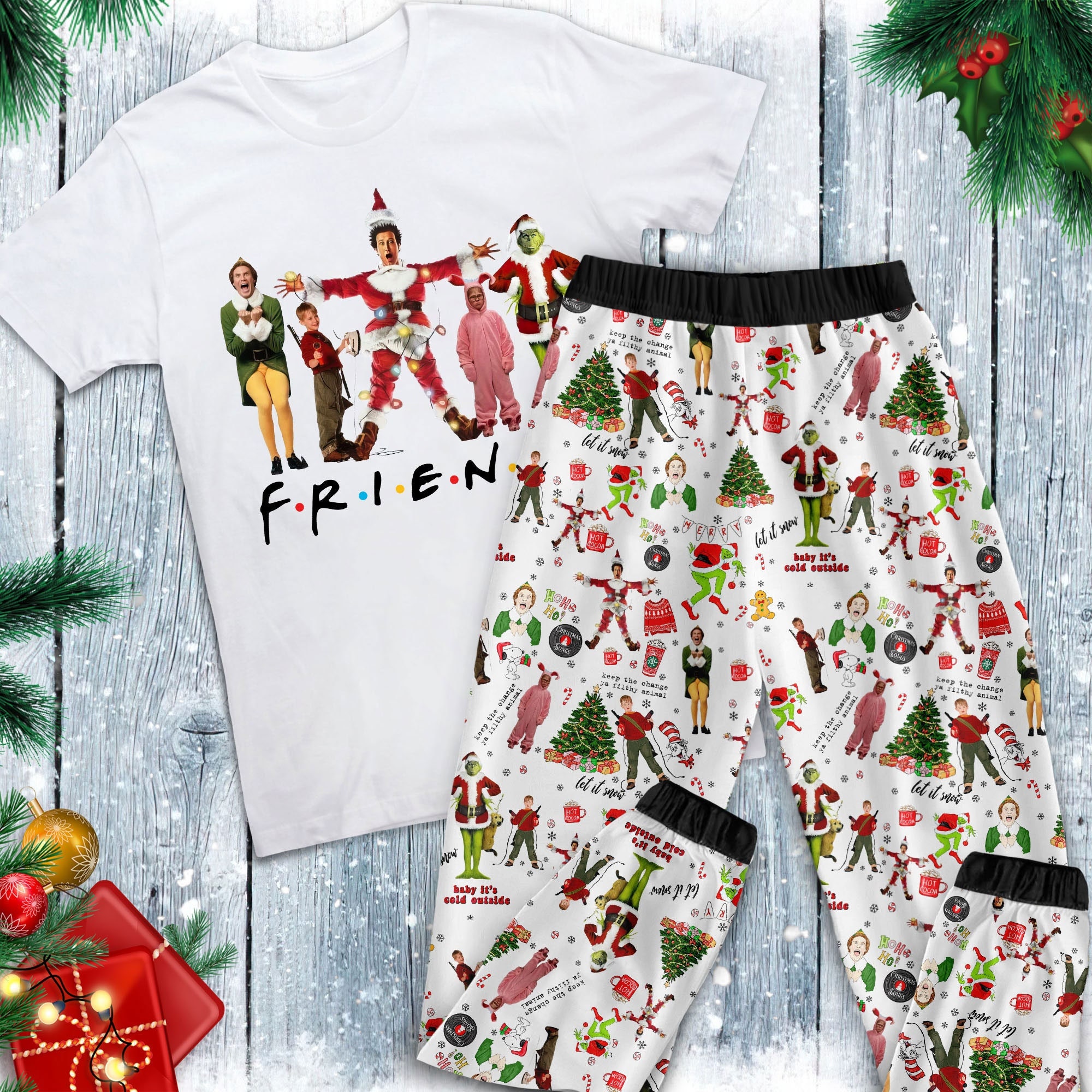 christmas story movie pajamas