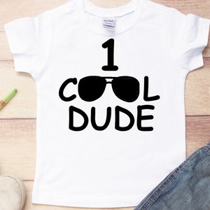 Boys First Birthday Shirt, Baby Boy 1st Birthday Outfit,  Birthday Dude, One Year Old, Boy First Birthday, Toddler Boys Birthday Shirt, Gift