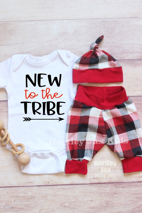 lumberjack baby boy clothes