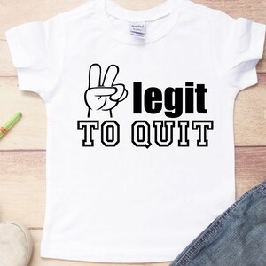 Second Birthday Shirt, Toddler Birthday Outfit, Two Year Old Shirt, Two legit, Boy Birthday Shirt, Kids Birthday Gift, Birthday Outfit