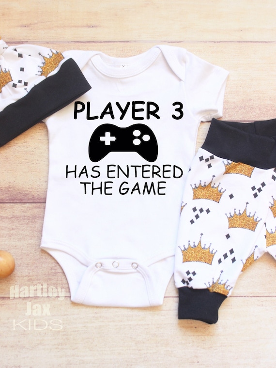 baby boy announcement outfit