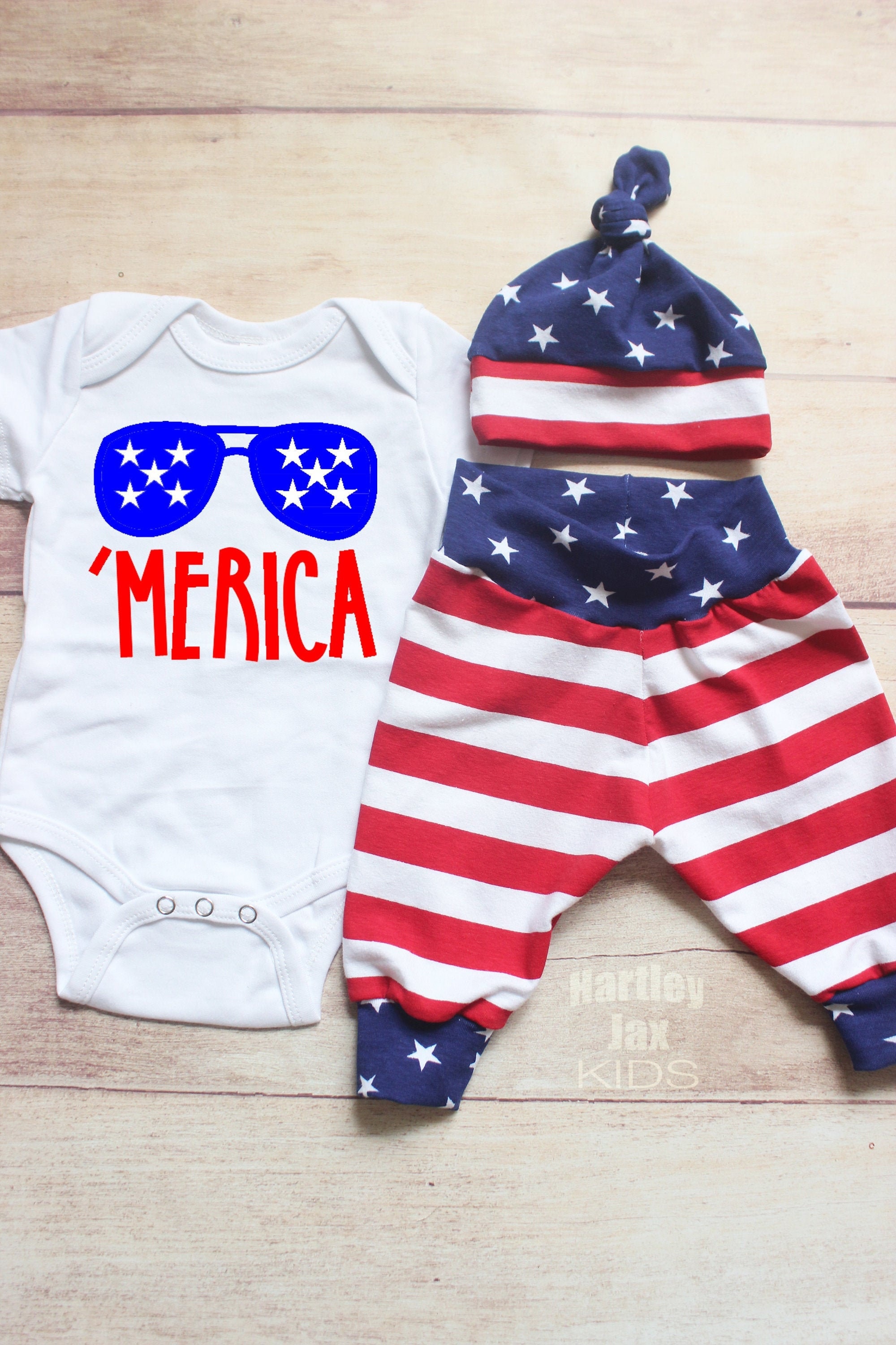 Fourth of july baby clothes hotsell