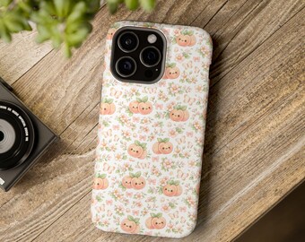 Étui de téléphone à motif pêche | Étui magnétique résistant aux chocs