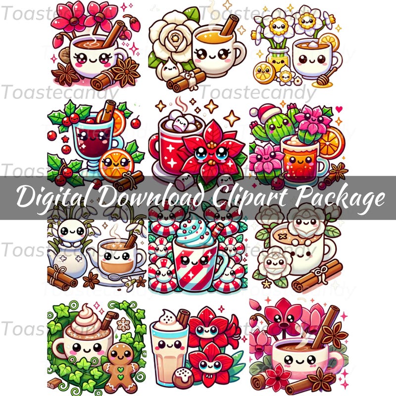 Kawaii Clip Art - Etsy