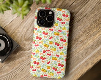 Coque de téléphone à motif de fruits mignons | Coque magnétique résistante aux chocs