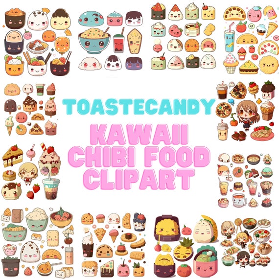 Cute Chibi Food Drawings Draw All Kinds Of Food In A Cute Chibi Style