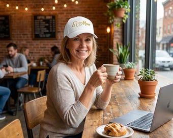 Leo Mom Baseball Cap - Zodiac Mom Hat with Gold Script