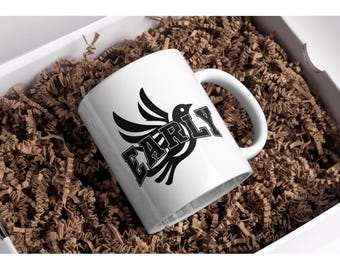 Early Bird Ceramic Mug: Coffee & Tea Lover Gift (11oz, 15oz Available)